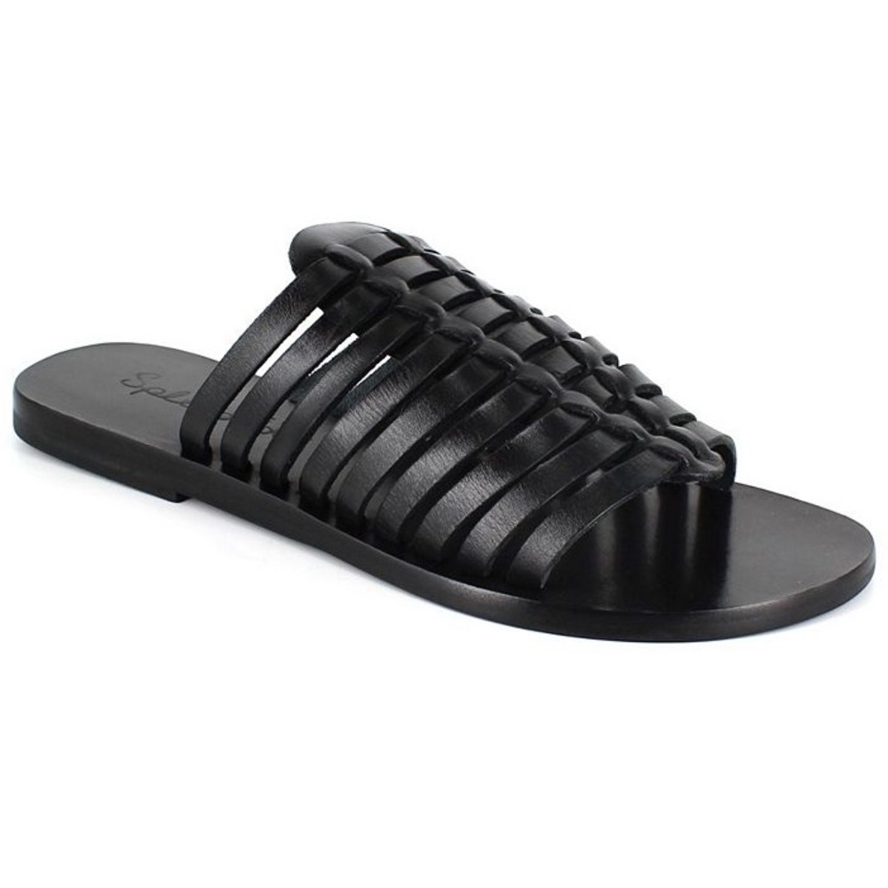 Splendid Talula Black Leather Sandals NEW Women’s 6.5